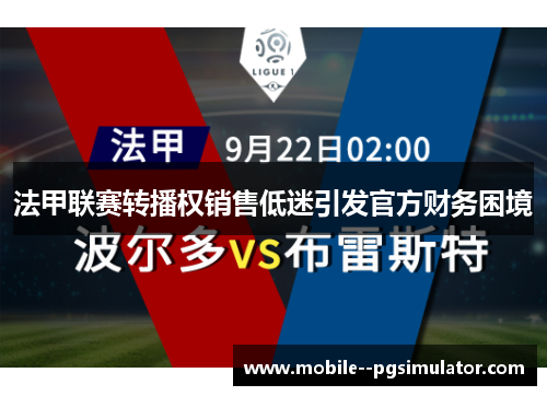 法甲联赛转播权销售低迷引发官方财务困境